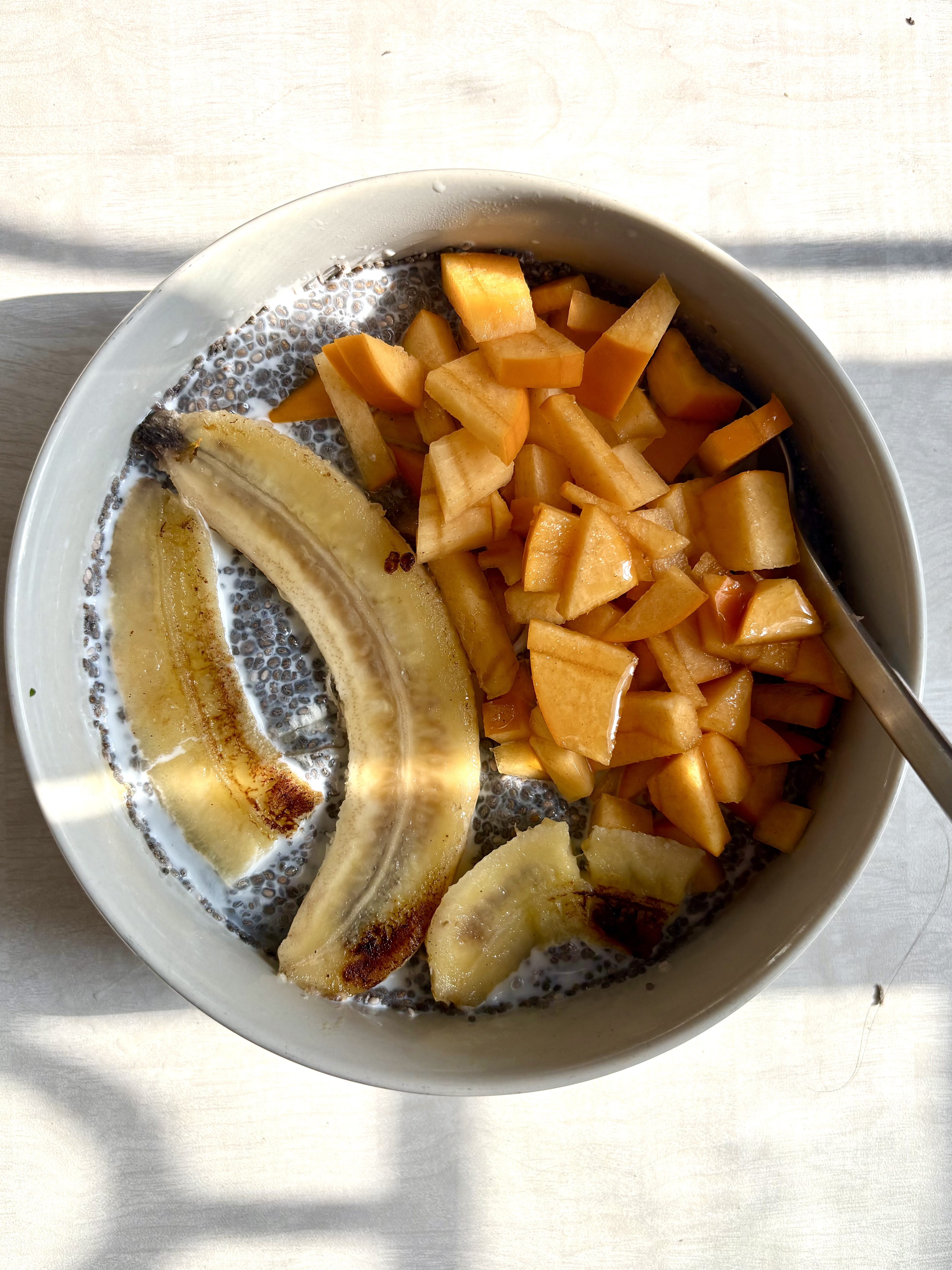 Chia Pudding Banana Cinnamon
